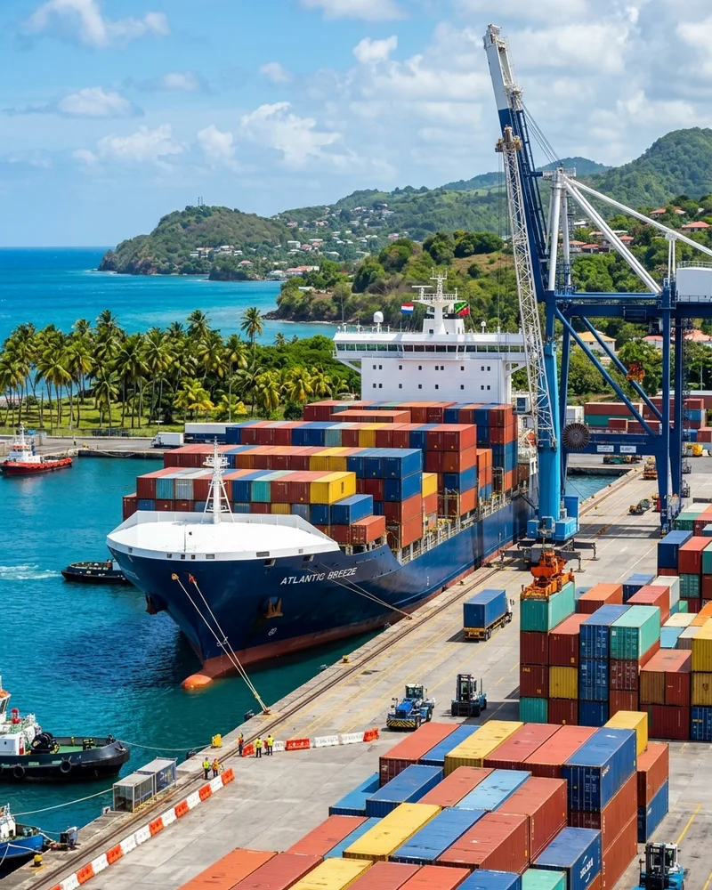 Déménager dans les Caraïbes : le guide complet (prix container, voiture & démarches)