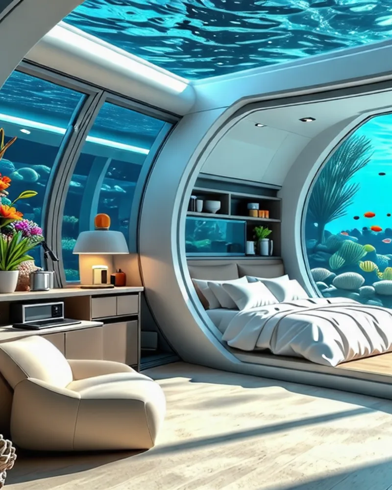 « Une existence sereine sous les vagues » : il réside depuis deux mois dans une capsule sous les eaux turquoise des Caraïbes